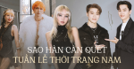 Sao Hàn càn quét tuần lễ thời trang: Bộ ba Celine gây bão mạng, Song Kang - Jaehyun lấn át mỹ nam Thái